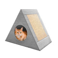 Casa Caminha para Gatos Toca Tenda com Arranhador - Ricapet™